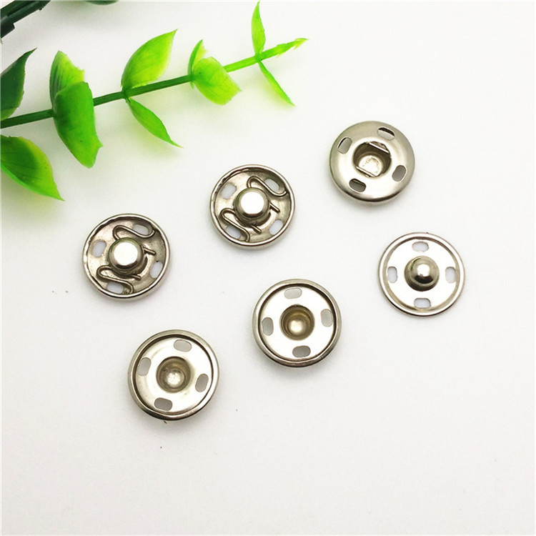 嘉善恒盛服裝輔料廠 專業(yè)直銷10mm金屬暗扣，高品質(zhì)服裝輔料的不二之選